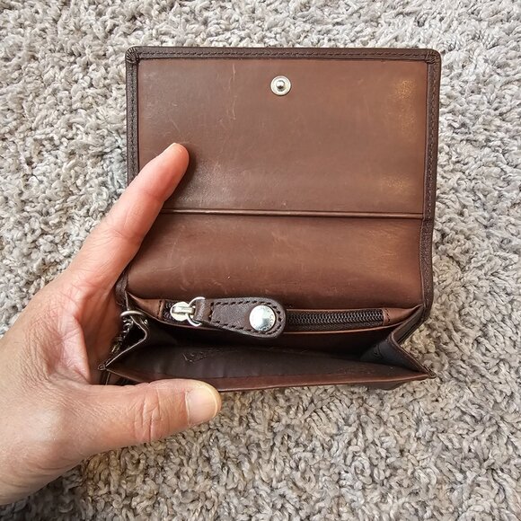 Coach Bedford Multifunction Wallet Mohagany Brown - Picture 4 of 8